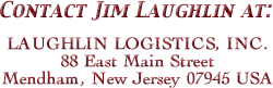 Contact Laughlin Logistics